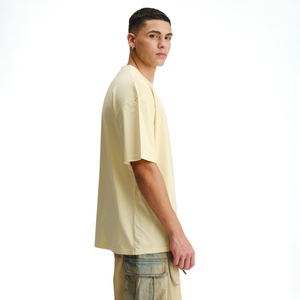 Nueva Camiseta Oversize de Streetwear para Hombre, con Hombros Caídos, Manga Corta, Cuello Redondo, Personalizable con tu Marca, Ajuste Holgado - Product Image 3