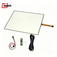 Écran tactile résistif 5 fils 7 10.1 10.4 12.1 15 17 19 21.5 pouces, panneau tactile transparent pour moniteur
