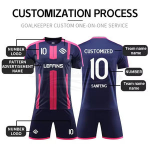 Camiseta de Fútbol Personalizada Unisex para Adultos, Sin Mangas, Antibacteriana, con Estampado Digital, Tejido de Malla a Rayas, 100% Poliéster - Product Image 6