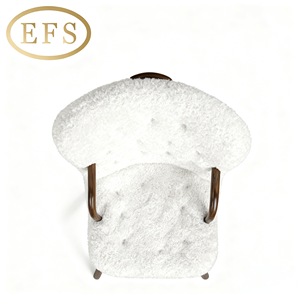 Chaise longue moderne ultra-confortable pour la chambre à coucher, la salle à manger, convertible en acier inoxydable, meubles de maison, salon, hôtel - Product Image 3