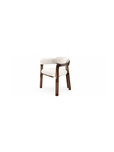 Table à manger ovale moderne en bois avec pieds côtelés et fauteuils assortis pour usage domestique, design stable pour villa, hôtel, réunion - Product Image 6