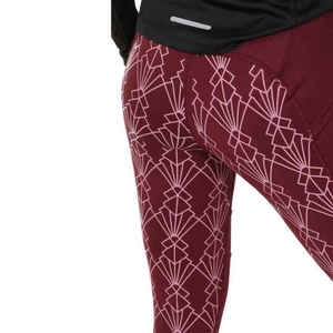 Pantalones de Montar de Cintura Alta para Mujer, Estampado Geométrico, Largos, Tejidos en Spandex y Poliéster, Elásticos en Cuatro Direcciones, Cintura Elástica - Product Image 6