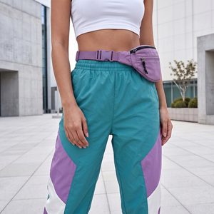 Trendy 2 Piece Sets <b>Women</b> Clothing Wholesale Sporty High Waist Shorts Regular <b>Zip</b> <b>Up</b> Jacket Tracksuit Custom Athletic Gym Wear - Product Image 2
