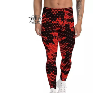 Leggings de sport pour hommes, compression, course à pied, entraînement, gym, fitness, respirant, extensible, performance, couche de base, pantalon de sport - Product Image 1