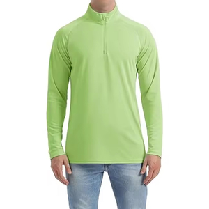 Conjunto Deportivo de 2 Piezas con Estampado Muscle Fit, Ecológico, de Secado Rápido, Compresión para Entrenamiento, Chaqueta Deportiva Elástica con Media Cremallera - Product Image 1