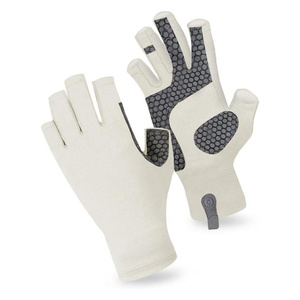 Unisex Uv Protective Finger Less Polyester Material Gloves for Outdoor Fishing Cycling Hiking Driving Kayaking - Product Image 1