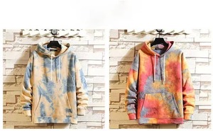 Hoodies unisexe en molleton 100% coton, style streetwear hiver, teint, personnalisable, coupe-vent, doublé, écoresponsable - Product Image 6