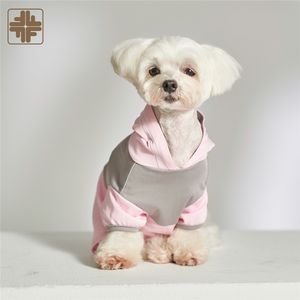 ODM Chiot Chien Vêtements À Capuche Coton Pet Vêtements Mince Survêtement - Product Image 4