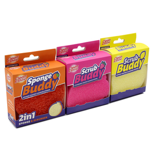 Smile doux personnalisé fruits doux <span class=keywords><strong>visage</strong></span> récurer papa pour cuisine vaisselle nettoyage température sens éponge à récurer - Product Image 3