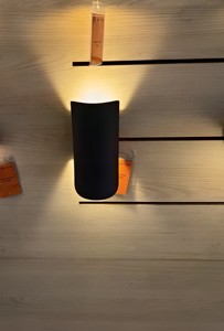 Minimalist Matel <b>Wall</b> Lamp Cylindrical Shade LED 10W 3000K Soft Warm White Indoor <b>Lighting</b> Metal Fixture - Product Image 4