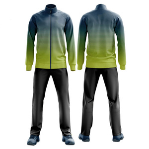 Sublimation Printed OEM Tracksuit Set High Performance <b>Custom</b> Sportswear Apparel With Team Logo Design For Training Purpose Wear - Product Image 1