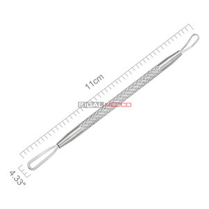 Removedor de Puntos Negros, Extractor de Comedones, Acero Inoxidable Reutilizable, Kit Profesional para Limpieza del Acné, Cuidado Seguro e Higiénico - Product Image 6