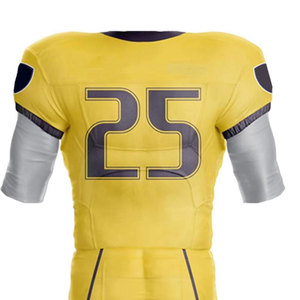 Dernier design d'uniforme de football américain, nouveau style, uniforme de football américain pour jeunes, prix de gros - Product Image 5
