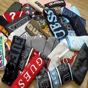 Lote de Ropa de Algodón de Marca Original al por Mayor de Camisetas de Manga Corta y Cuello Redondo para Hombre Surtido de Bangladesh - Product Image 1