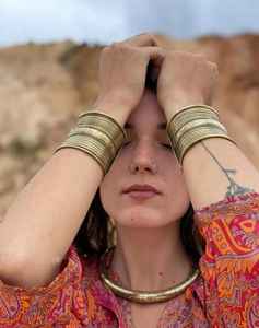 Brazalete de Moda Boho, Estilo Bohemio, Personalizado, Vintage, Chapado en Bronce Antiguo, para Fiesta, Unisex - Product Image 5