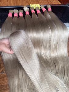 Cheveux humains vietnamiens Silky Straight en vrac avec couleur 20c sans enchevêtrement et de qualité supérieure dans les extensions de cheveux - Product Image 6