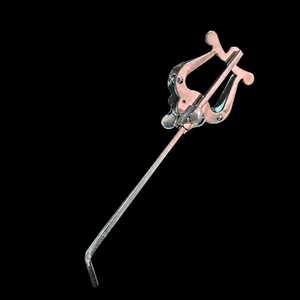Support de lyre en acier inoxydable poli pour tuba/euphonium - Product Image 2