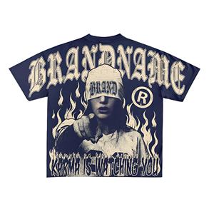 Camiseta de Algodón para Hombre, Suave y Transpirable, para Uso Diario, Precios al por Mayor, Camiseta de Algodón Lisa para Hombre, Transpirable - Product Image 1