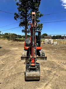 Nouveau modèle d'excavatrice sur chenilles hydraulique EPA KUBOTA U55-4, mini-excavatrice d'occasion à vendre à un prix avantageux - Product Image 4