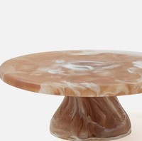 Decoratieve hars, milieuvriendelijk, niet-toxisch, handgemaakt, vaatwasserbestendig, op maat gemaakte vormen, taartplateau, bruiloft, verjaardag
