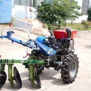 Motocultor diésel industrial de grado agrícola, minitractor de dos ruedas para uso agrícola moderno. - Product Image 2