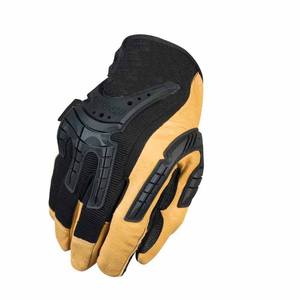 Guantes de Mecánico Amara de Cuero Sintético con Palma Acolchada Reforzada, Resistentes a Impactos, Cómodos y Antiestáticos - Product Image 3