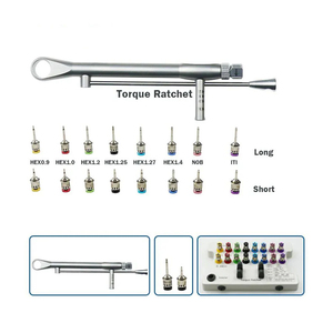 Juego de Instrumentos para Odontología de Implantes con Herramientas Manuales de Precisión y Accesorios Clínicos, Kit Quirúrgico de Implantes Dentales con Implante - Product Image 5