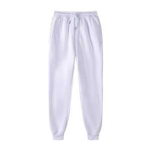 Vêtements de sport, jogging, course à pied, taille élastique, 100% coton, respirant, toile écologique, couleur marron personnalisée, pantalon de jogging pour homme - Product Image 1