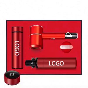 Set de Regalo Empresarial para Mujer, Incluye Artículos de Papelería, Secador de Pelo, Taza Térmica con Pantalla de Temperatura - Product Image 4