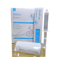 Nouveau Masque en Poudre Anti-Rides Raffermissant et Éclaircissant pour le Visage et le Menton, Fabriqué en Corée, Thérapie Carboxy, Vitamine C