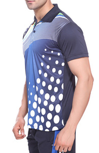 Chemises de golf pour hommes, style professionnel, t-shirt à manches courtes tricoté respirant, idéal pour l'été - Product Image 4