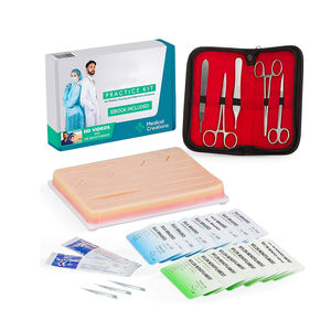 Surgical Suture <b>Pad</b> <b>Practice</b> Kit Skin Suture <b>Pad</b> <b>Practice</b> Module Suture Kit Medical Vet Students Training Skin <b>Pad</b> By Dentavex - Product Image 3
