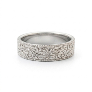 Anillo de Oro Blanco de 9k con Certificado IGI para Mujer, Joyería Elegante y Brillante para Compromiso, Boda o Fiesta - Product Image 1