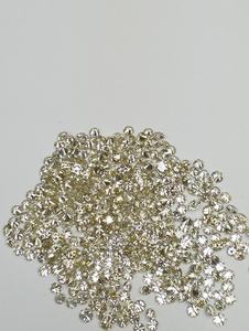 Diamants ronds bruts de haute qualité, extraits de la terre, de 1,80 mm à 2,05 mm, qualité SI/IJ, pour la création de bijoux tendance et de chaînes de diamants. - Product Image 4