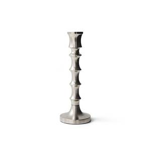 Spiral Tall <b>Silver</b> Metal Candle Holder Modern Sculptural Design Decorative <b>Candlestick</b> Home Decor Centerpiece Style - Product Image 5