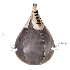 ลูกบอลซ้อมมวยแบบแขวน RTS Pure Quality Leather Outsole Custom Made สำหรับฝึกซ้อมคิกบ็อกซิ่ง มวยไทย รุ่น AI-SB-06 - Product Image 6