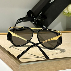 LMA LH165 Luxury Brand Designer Shades Square Fashion Women Ins Men Metal Irregular Frame UV400 High Quality 2024 <b>Sunglasses</b> - Product Image 2