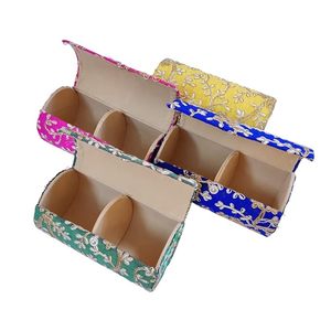 Handmade Embroidery <b>Gift</b> <b>Box</b> Low Price Decorative Storage <b>Box</b> for Jewelry Accessories and <b>Gift</b> Packaging - Product Image 5