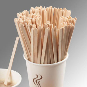 Eco-Friendly Wooden Coffee <b>Stirrers</b> – Disposable Natural Wood Stir Sticks for Coffee, Tea & Beverage - Product Image 1