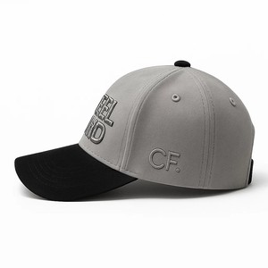 High Quality 6-Panel <b>Frame</b> Suede Curved Brim Baseball Cap Luxury Vintage Sporty Custom 3D <b>Embroidery</b> Logo 100% Cotton Hat Men - Product Image 2