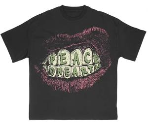 T-shirt pour homme, mode hip-hop, coupe ajustée, manches courtes, t-shirts de qualité pour homme, t-shirts surdimensionnés, vêtements pour homme - Product Image 3