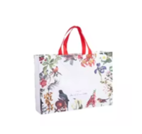 Sacs de courses non tissés à motif de dessin animé de taille moyenne, réutilisables, légers et durables, pour les courses et l'emballage de cadeaux