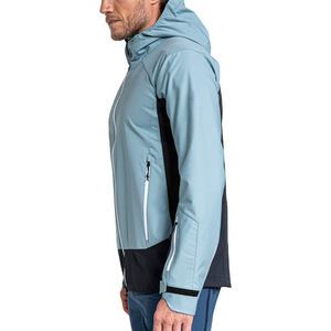 Chaquetas Softshell Lisas de Invierno Transpirables de Poliéster 100% de Alta Calidad con Logotipo Personalizado, Venta al por Mayor, Reversibles, con Serigrafía - Product Image 5