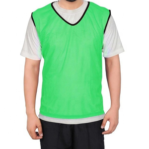 Custom Logo Printed Reversible Plus Size High Quality Multi-Color Soft Breathable Soccer <b>Training</b> <b>Bibs</b> Team Pinnies - Product Image 5