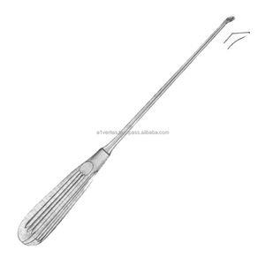 Premium Quality A-1 VERITAS Bushe <b>Bone</b> Curette Reusable Stainless Steel Orthopedic <b>Bone</b> Surgery Instruments | needle holder - Product Image 3