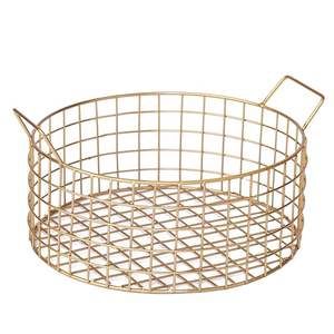 Organisateur de cuisine moderne en métal, panier à fruits pour comptoir, table à manger, rangement pour légumes et pain, design à circulation d'air - Product Image 2