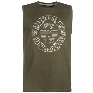 T-shirt sans manches sport élégant pour homme en polyester/coton, séchage rapide et respirant, vêtements de sport d'été pour homme - Product Image 3