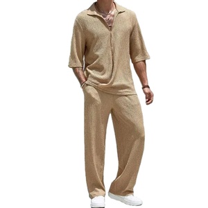 Survêtement Sport Jogger Set 2 Pièces Automne Running Survêtement Hommes Jogging Suit - Product Image 1