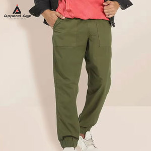 Pantalon cargo décontracté léger pour homme, nouvelle collection, vente flash, pantalon à cordon de serrage, pantalon cargo délavé - Product Image 6