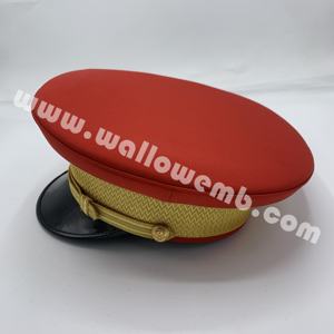 Gorra de Comandante Personalizada para Uniforme Profesional de Dubái, Gorro de Uniforme Personalizado para Servicio - Product Image 6